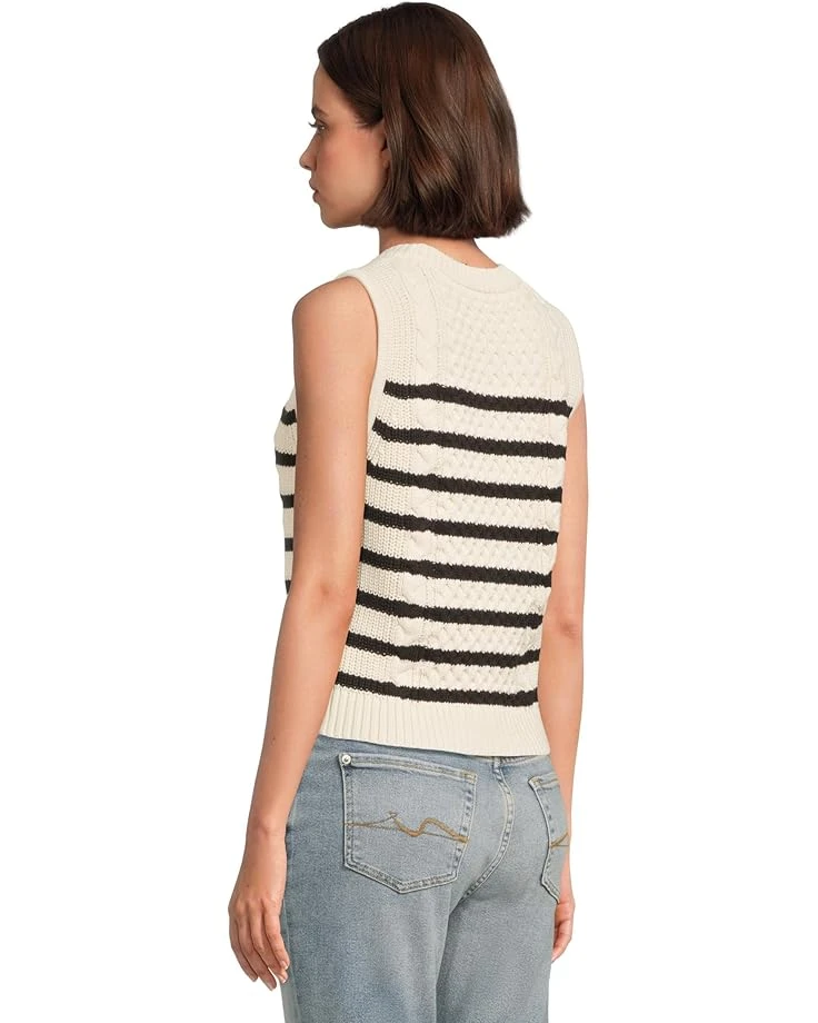 Lilla P Cropped Cable Tank Sweater | Sweaters 5 Lilla P Cropped Cable Tank Sweater | Sweaters - Image 3