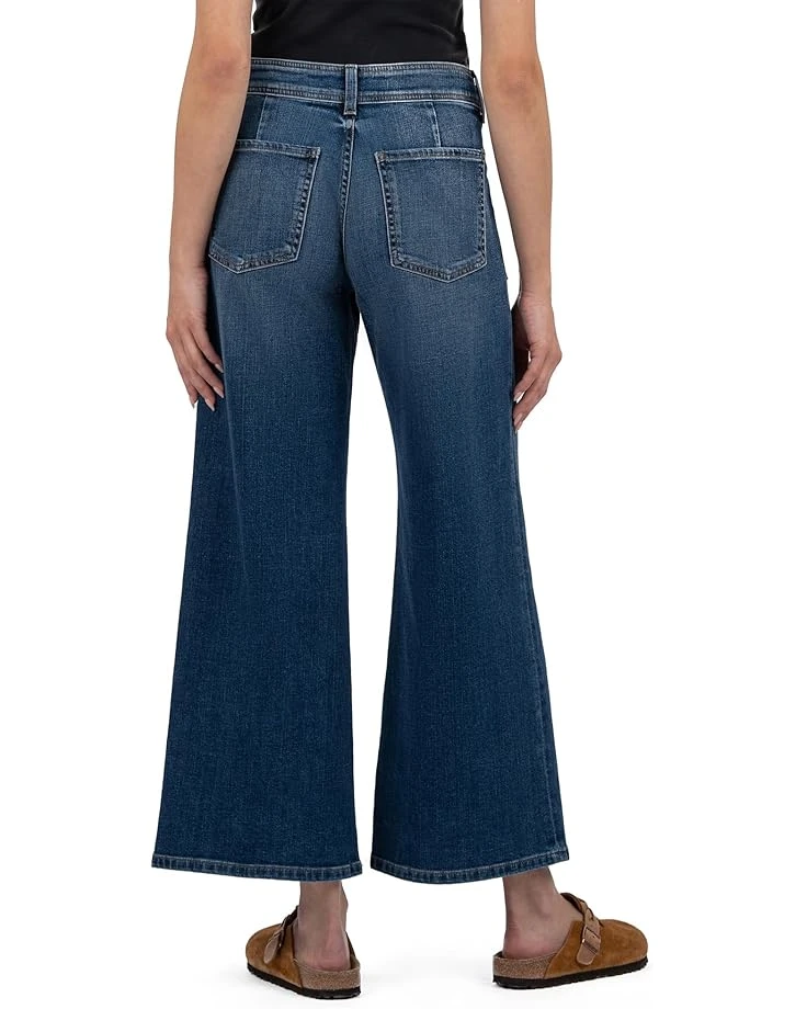KUT from the Kloth MEG HIGH RISE-WIDER WAISTBAND WITH FRONT PATCH POCKETS | Jeans 5 KUT from the Kloth MEG HIGH RISE-WIDER WAISTBAND WITH FRONT PATCH POCKETS | Jeans - Image 3