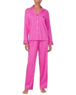 Lauren Ralph Lauren Long Sleeve Woven Notch Pj Set | Sleepwear 15 Lauren Ralph Lauren Long Sleeve Woven Notch Pj Set | Sleepwear -Daily Wear Shop 71Plj5uY31L. AC SR736920