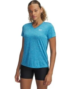Under Armour Tech Short Sleeve V-Neck Twist | Shirts & Tops -Daily Wear Shop 71Pq2KQQq7L. AC SR736920