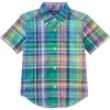 Polo Ralph Lauren Kids Gingham Cotton Poplin Short-Sleeve Shirt (Big Kid) | Shirts & Tops -Daily Wear Shop 71QJrYk2lL. AC SR736920