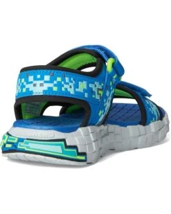 SKECHERS KIDS Mega-Splash 4K 402161L (Little Kid/Big Kid) | Sandals -Daily Wear Shop 71QeQDvmdnL. AC SR736920