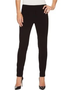 Elliott Lauren Control Stretch Pull-On Ankle Pants with Back Slit detail