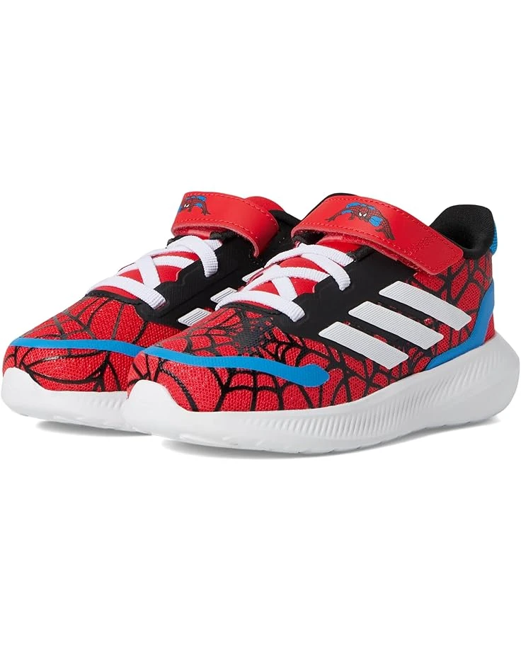 adidas Kids Marvel Spider-Man Run Falcon Elastic Lace Sportswear Shoes (Toddler) | Sneakers & Athletic Shoes 3 adidas Kids Marvel Spider-Man Run Falcon Elastic Lace Sportswear Shoes (Toddler) | Sneakers & Athletic Shoes