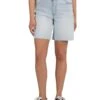 KUT from the Kloth Hailey High-Rise Bermuda-Basic Raw Hem | Shorts -Daily Wear Shop 71SGIIP711L. AC SR736920