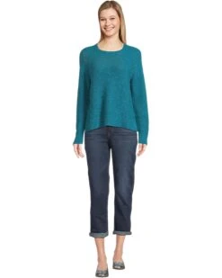 Eileen Fisher Crew Neck Raglan Sleeve Sweater | Sweaters -Daily Wear Shop 71Sri8idUdL. AC SR736920