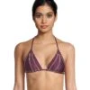 BECCA Color Sheen Cheryl Triangle Top | Swimwear