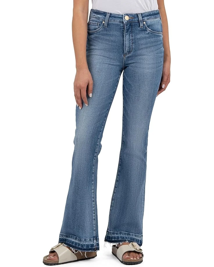 KUT from the Kloth Stella High Rise Fab Ab Flare Released Hem | Jeans 3 KUT from the Kloth Stella High Rise Fab Ab Flare Released Hem | Jeans