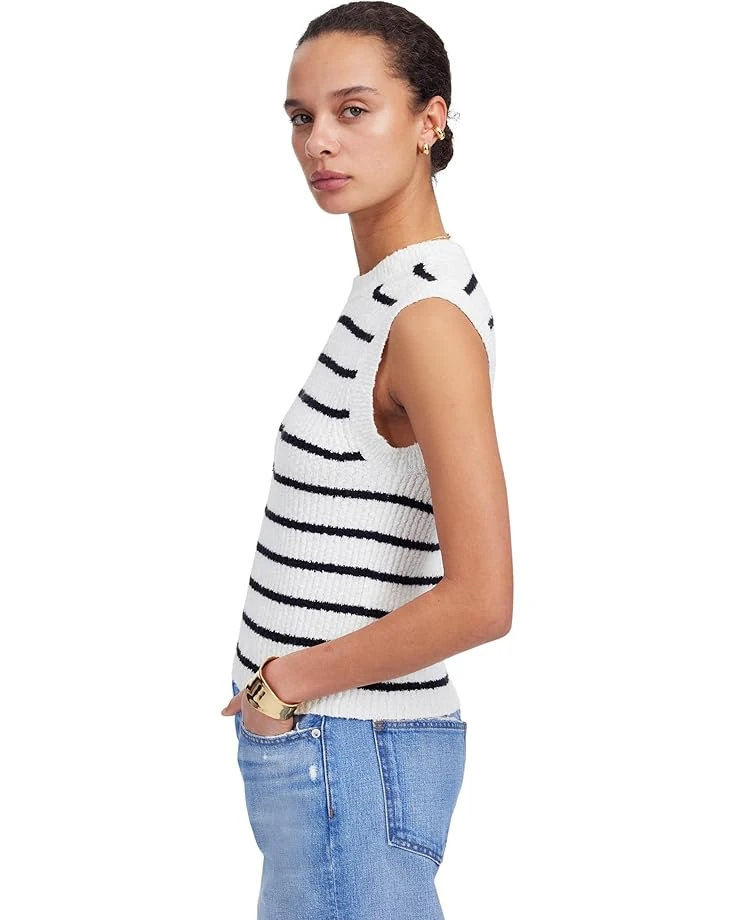 Madewell Stripe Seneca Cotton Boucle Tank | Sweaters 5 Madewell Stripe Seneca Cotton Boucle Tank | Sweaters - Image 3