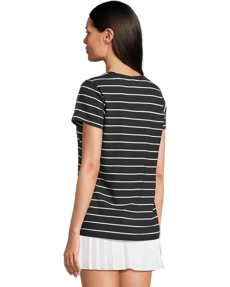 L.L.Bean Soft Stretch Supima Tee Scoopneck Short-Sleeve Stripe | Shirts & Tops 5 L.L.Bean Soft Stretch Supima Tee Scoopneck Short-Sleeve Stripe | Shirts & Tops - Image 3