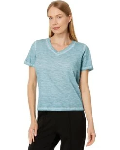 Eileen Fisher V-Neck Short Sleeve Tee | Shirts & Tops -Daily Wear Shop 71UaT0ktygL. AC SR736920