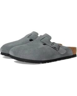 Birkenstock Boston Soft Footbed - Suede | Clogs