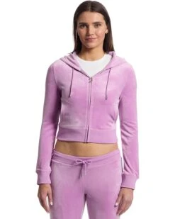 Juicy Couture Solid Classic Juicy Hoodie With Back Bling | Hoodies & Sweatshirts -Daily Wear Shop 71UoAyYLTVL. AC SR736920