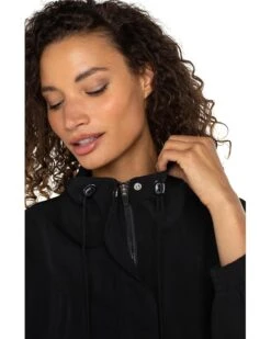 Liverpool Los Angeles Zip Up Dolman Sleeve Matte Sateen Jacket | Coats & Outerwear -Daily Wear Shop 71V82hmIcpL. AC SR736920