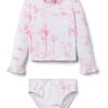 Janie and Jack Animal Print Rashguard Swim (toddler/Little Kid/Big Kid) | Swimwear