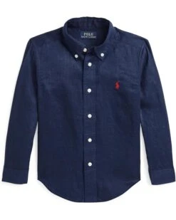 Polo Ralph Lauren Kids Linen Shirt (Toddler/Little Kid) | Shirts & Tops -Daily Wear Shop 71W1u63mpSL. AC SR736920