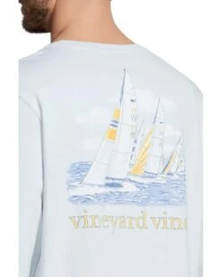 Vineyard Vines Painted Sailboat Race Long Sleeve Tee | Shirts & Tops -Daily Wear Shop 71WFbEfozML. AC SR736920
