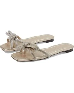 Loeffler Randall Hadley Leather Bow Flat Sandals -Daily Wear Shop 71WMOJ0AJ0L. AC SR736920