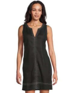 Tommy Bahama Palm-A-Dora Split Neck Dress | Dresses