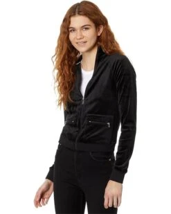 Juicy Couture Heritage Mock Neck Track Jacket with Back Graphic | Hoodies & Sweatshirts -Daily Wear Shop 71WxIQzfYCL. AC SR736920