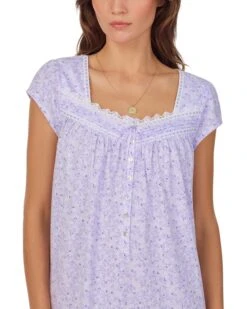 Eileen West Cotton Knit Cap Sleeve Gown | Sleepwear -Daily Wear Shop 71XFjH7XlkL. AC SR736920