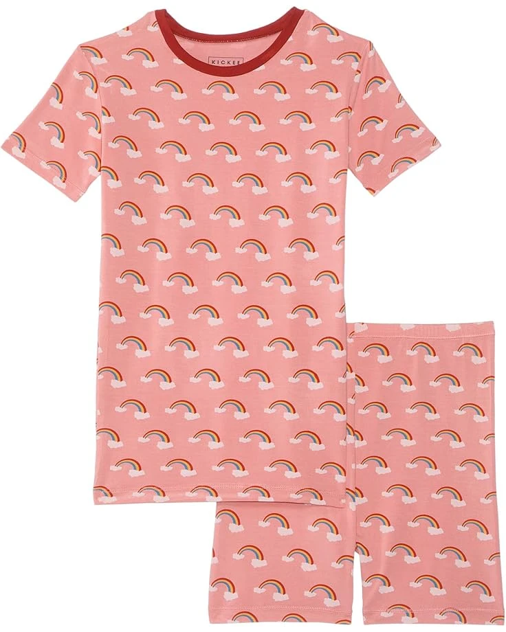 Kickee Pants Kids Print Short Sleeve Pajama Set with Shorts (Toddler/Little Kids/Big Kids) | Sleepwear 5 Kickee Pants Kids Print Short Sleeve Pajama Set with Shorts (Toddler/Little Kids/Big Kids) | Sleepwear - Image 3