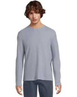 Vince Pima Pique Long Sleeve Crew | Shirts & Tops