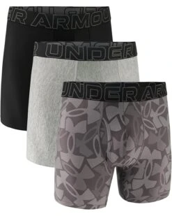 Under Armour 3-pack Performance Tech Print 6” Boxer Briefs | Underwear -Daily Wear Shop 71YY46Fp7gL. AC SR736920