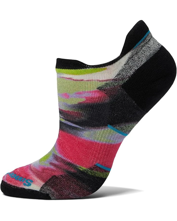Smartwool Run Targeted Cushion Brushed Print Low Ankle Socks 4 Smartwool Run Targeted Cushion Brushed Print Low Ankle Socks - Image 2