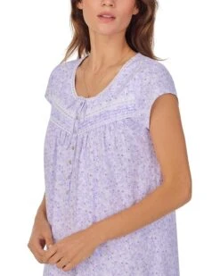 Eileen West Cap Sleeve Knit Short Gown | Sleepwear -Daily Wear Shop 71ZOd3I5flL. AC SR736920