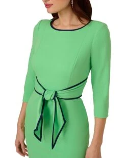 Adrianna Papell Tipped Crepe Tie Dress | Dresses -Daily Wear Shop 71ZqsSKAqNL. AC SR736920