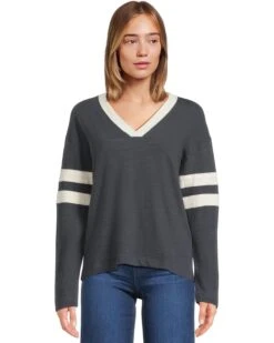 Faherty Sunwashed Slub V-neck | Shirts & Tops -Daily Wear Shop 71aBBUae68L. AC SR736920