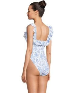 Lilly Pulitzer Aemma Ruffle One-Piece | Swimwear -Daily Wear Shop 71aZKGEJJNL. AC SR736920