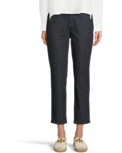 Eileen Fisher Petite High Waisted Slim Ankle Pants
