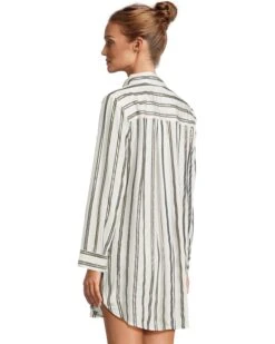 Tommy Bahama Shimmer Stripe Boyfriend Shirt | Swimwear 9 Tommy Bahama Shimmer Stripe Boyfriend Shirt | Swimwear -Daily Wear Shop 71bilJ6gwvL. AC SR736920