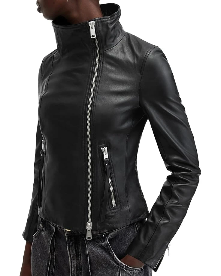 AllSaints Ellis Biker | Coats & Outerwear 5 AllSaints Ellis Biker | Coats & Outerwear - Image 3