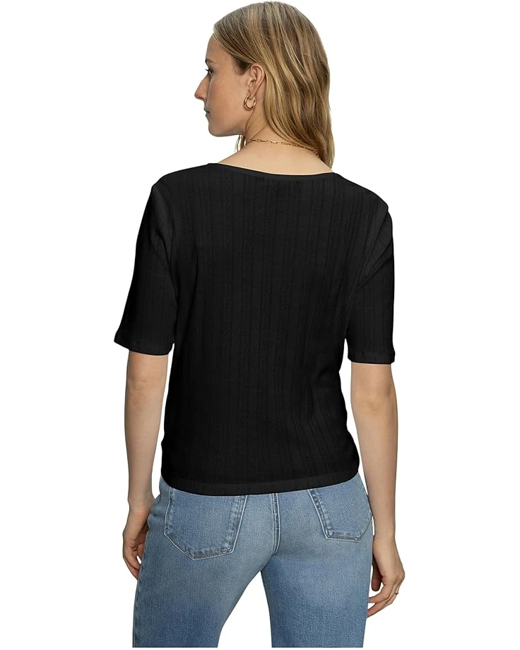 Sanctuary Pointelle Tie Tee | Shirts & Tops 4 Sanctuary Pointelle Tie Tee | Shirts & Tops - Image 2