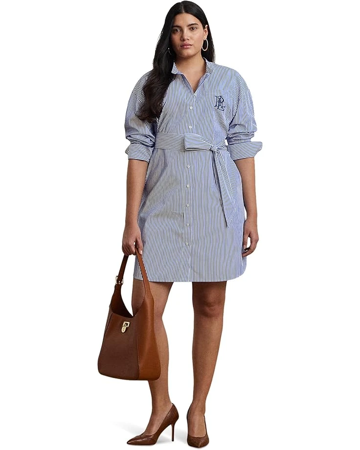 Lauren Ralph Lauren Plus Size Kinley Long Sleeve Day Dress | Dresses 3 Lauren Ralph Lauren Plus Size Kinley Long Sleeve Day Dress | Dresses
