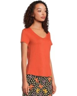 Toad&Co Marley Short Sleeve V Tee | Shirts & Tops -Daily Wear Shop 71cy9eHvuL. AC SR736920