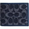COACH Slim Billfold Wallet In Signature Denim | Wallets -Daily Wear Shop 71d3EAPHpdL. AC SR736920
