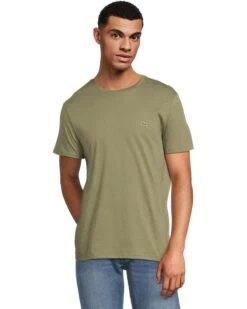 Lacoste Monochrome Cotton Pima Jersey Crew Neck T-shirt | Shirts & Tops