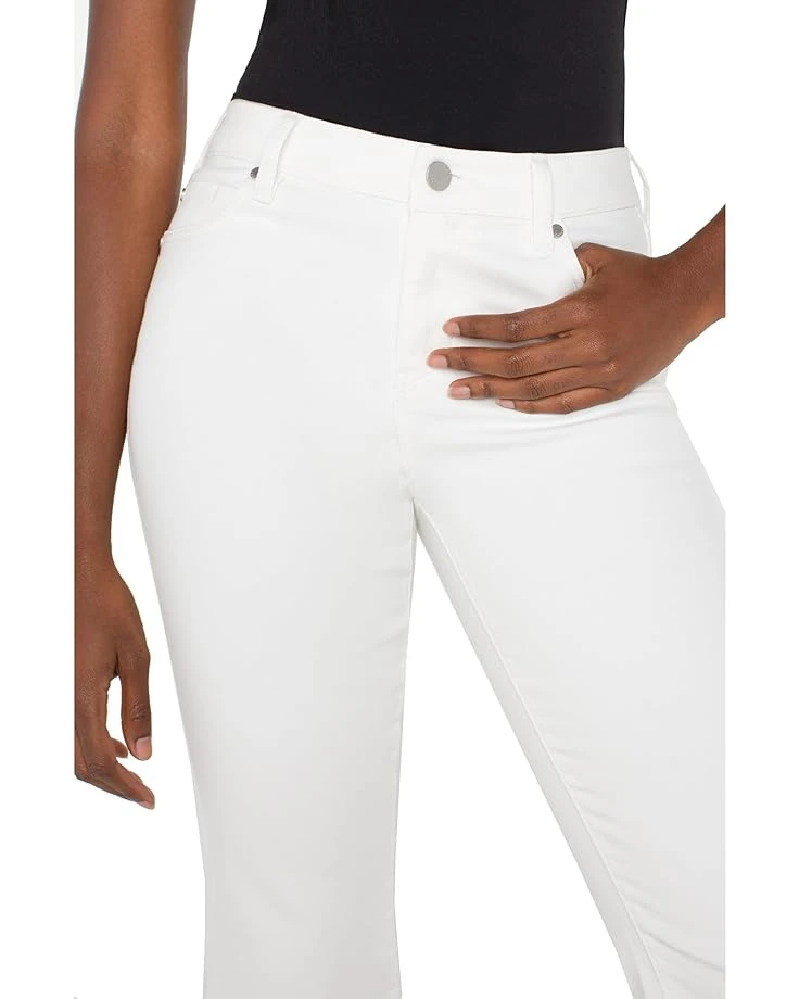 Liverpool Los Angeles Hannah Crop Flare Jean 25.5in Inseam in White | Jeans 5 Liverpool Los Angeles Hannah Crop Flare Jean 25.5in Inseam in White | Jeans - Image 3