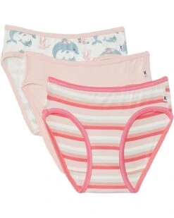 Kickee Pants Kids Print Girl's Underwear Set of 3 (Big Kid) | Socks -Daily Wear Shop 71eD3J8FJkL. AC SR736920