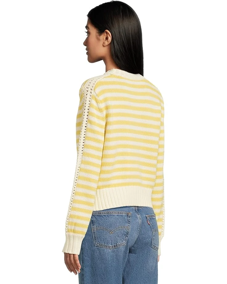 Michael Stars Merle Striped Crew Neck Sweater | Sweaters 5 Michael Stars Merle Striped Crew Neck Sweater | Sweaters - Image 3