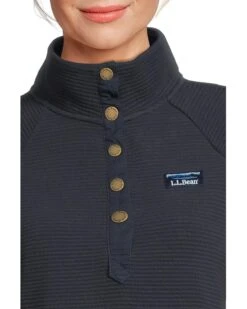 L.L.Bean Lakewashed Ottoman Knit Quarter Snap | Sweaters -Daily Wear Shop 71fOPzJ46L. AC SR736920