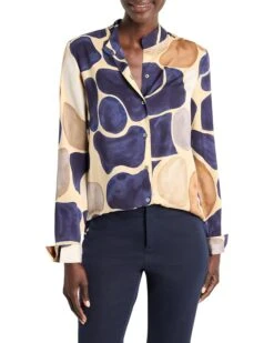 NIC+ZOE Playful Pebble Woven Shirt | Shirts & Tops