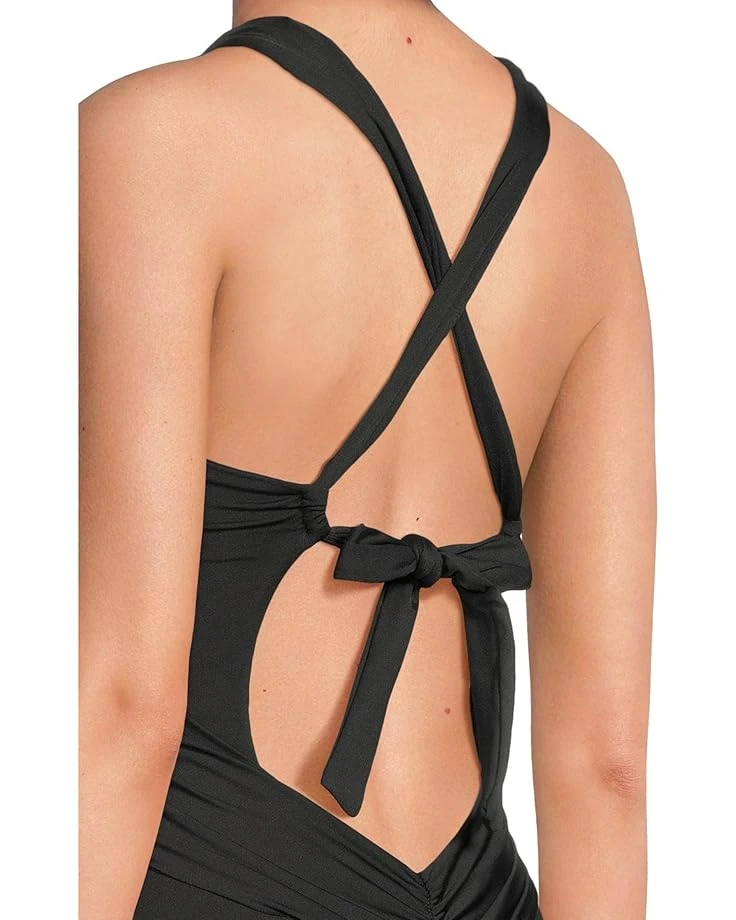 BECCA Color Code Iris Twist Front Plunge One Piece | Swimwear 6 BECCA Color Code Iris Twist Front Plunge One Piece | Swimwear - Image 4