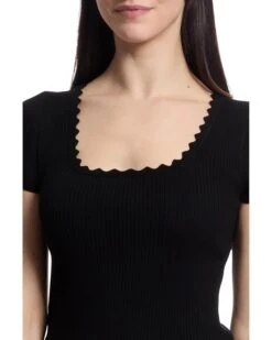 Lilla P Cap Sleeve Scallop Neck Sweater | Sweaters -Daily Wear Shop 71hiRaJPp L. AC SR736920