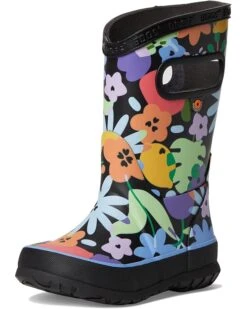 Bogs Kids Rainboot Overlap Flowers (Toddler/Little Kid/Big Kid) | Boots -Daily Wear Shop 71i15rX4 VL. AC SR736920