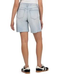 KUT from the Kloth Hailey High-Rise Bermuda-Basic Raw Hem | Shorts -Daily Wear Shop 71i2ZYRz2OL. AC SR736920